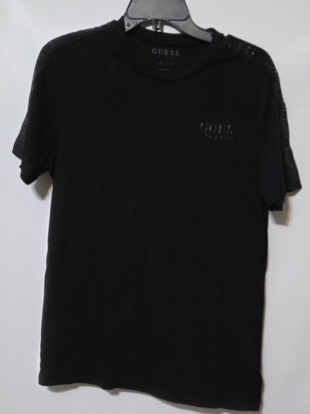 GUESS Los Angeles Men’s Short Sleeve T-Shirt Size MEDIUM Black 100% Cotton